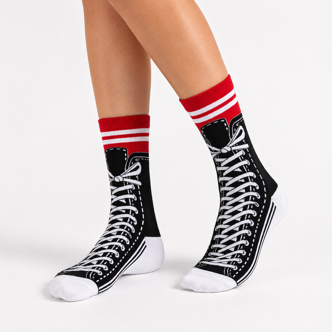 Shoe Style Socks Edition - BLACK
