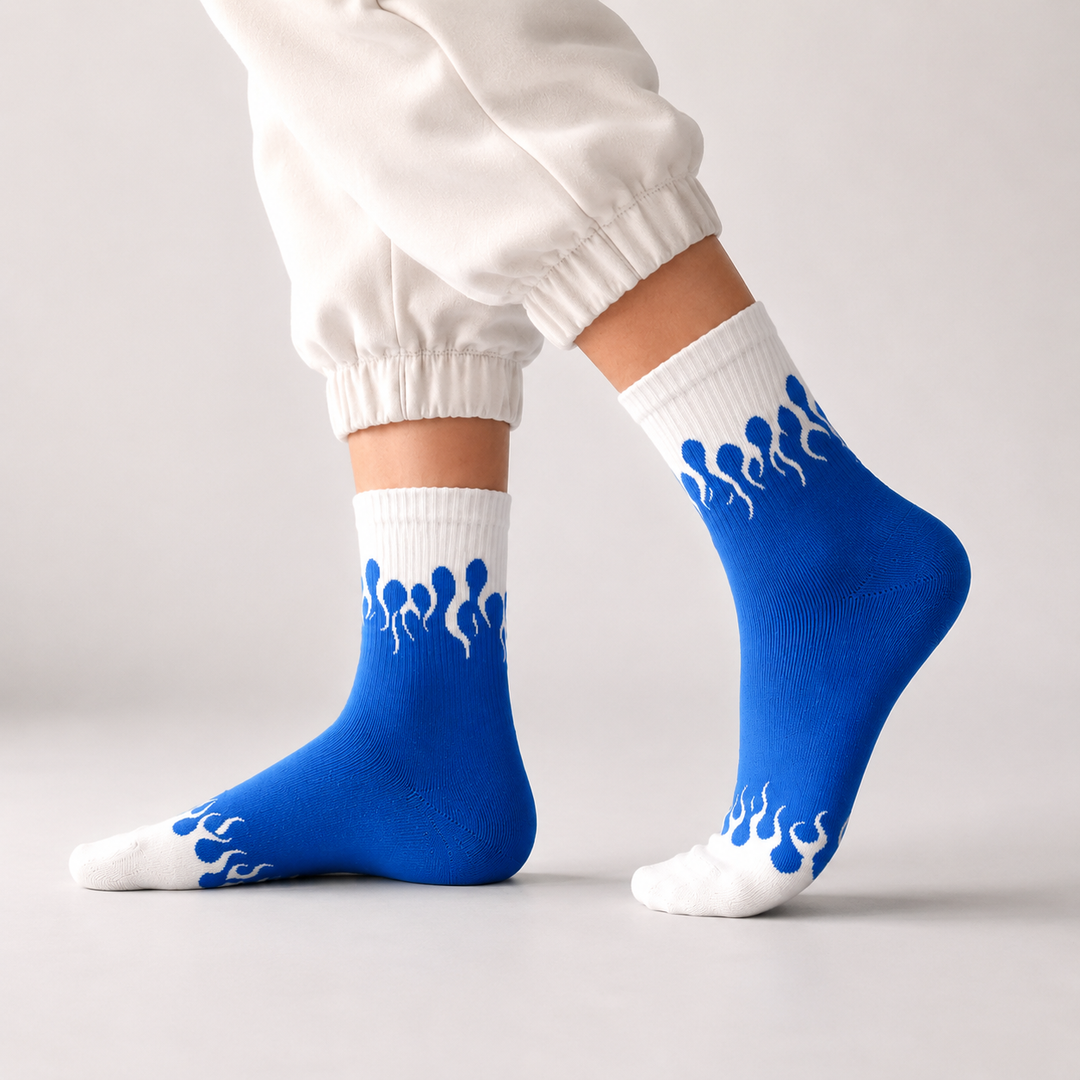 Flame Edition Socks - BLUE