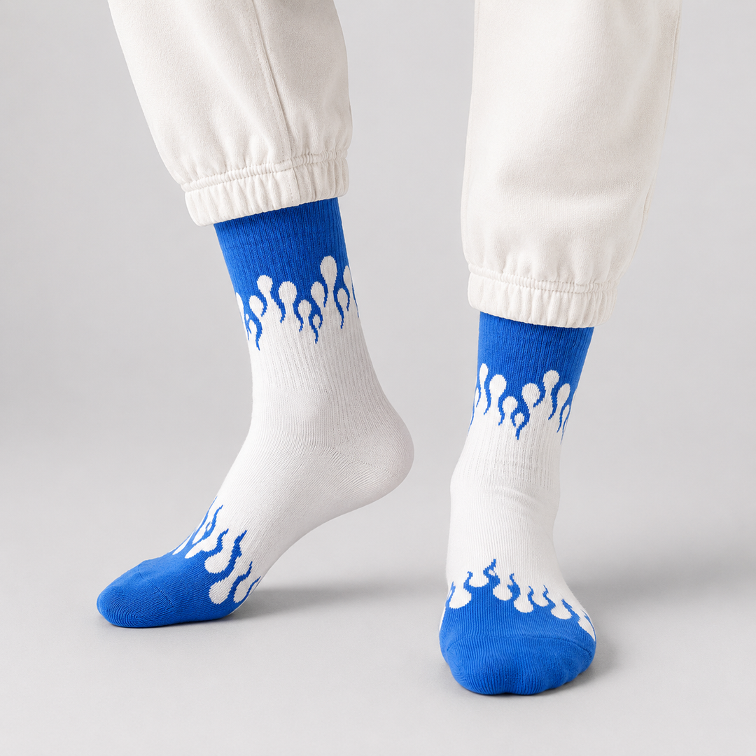 Flame Edition Socks - WHITE