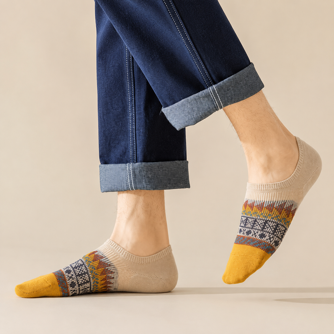 Elite Loafer Designer Socks Edition - BEIGE