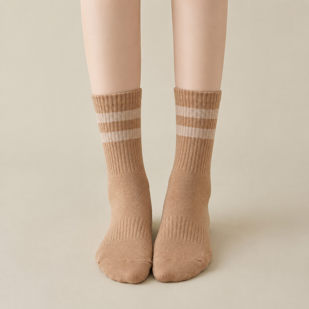 Classic Daily Socks Edition - LIGHT BROWN