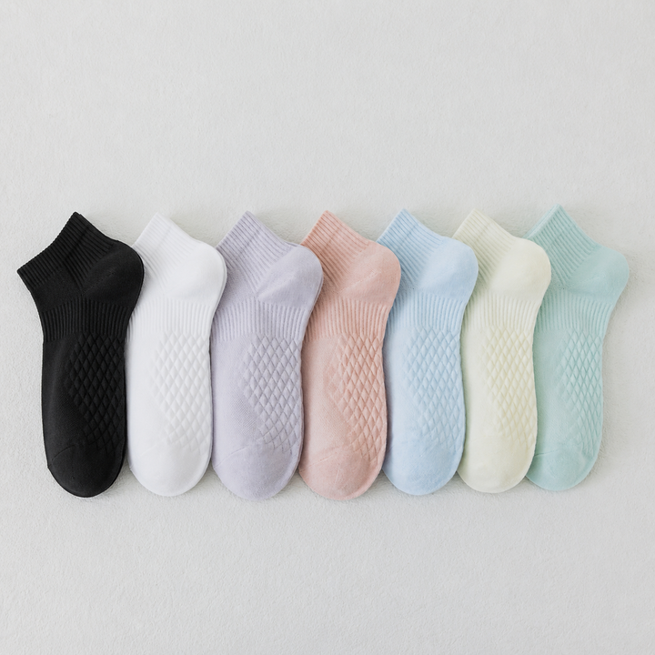 SoftStep Pastel Ankle Socks Edition