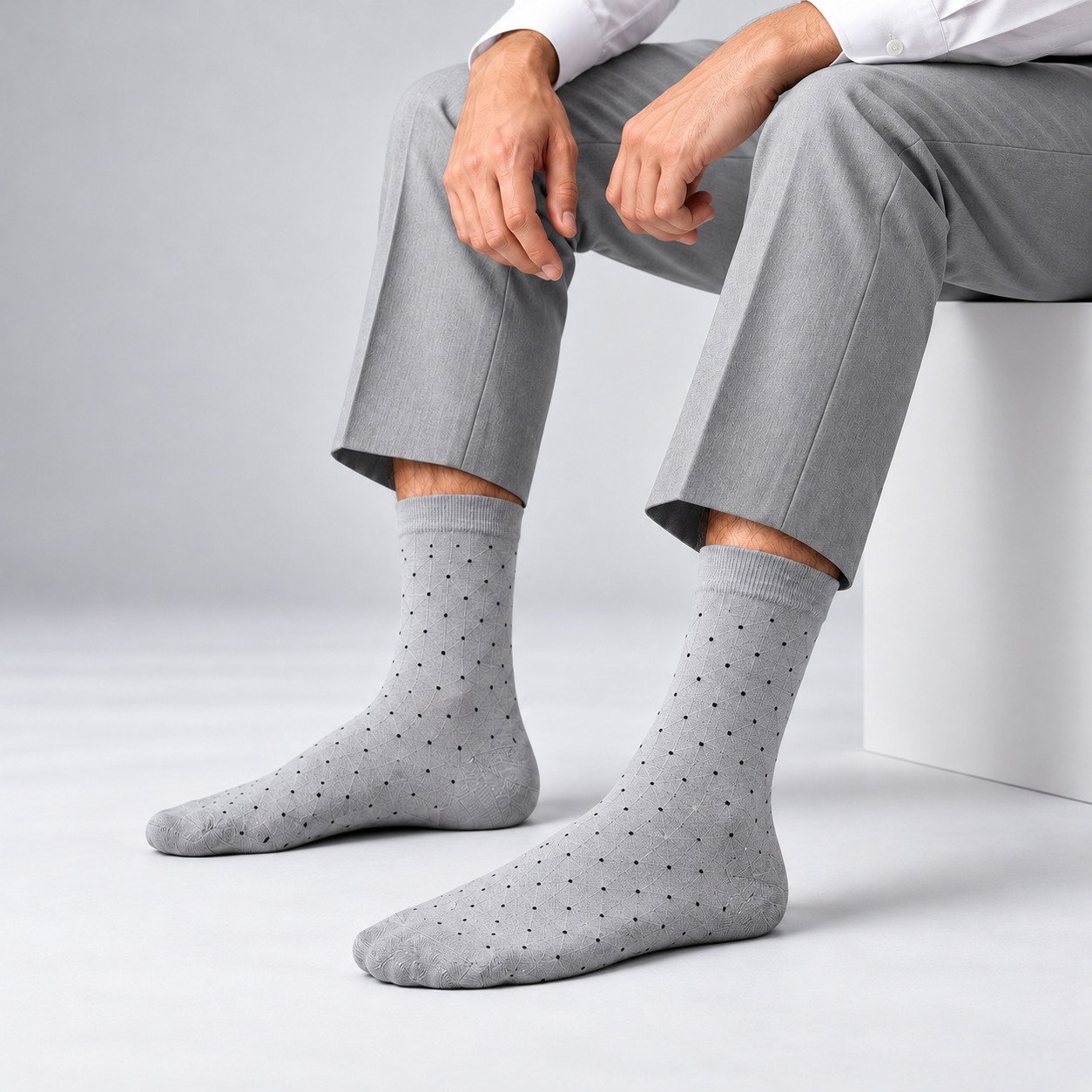 The Royale 3.0 Edition Socks - LIGHT GREY