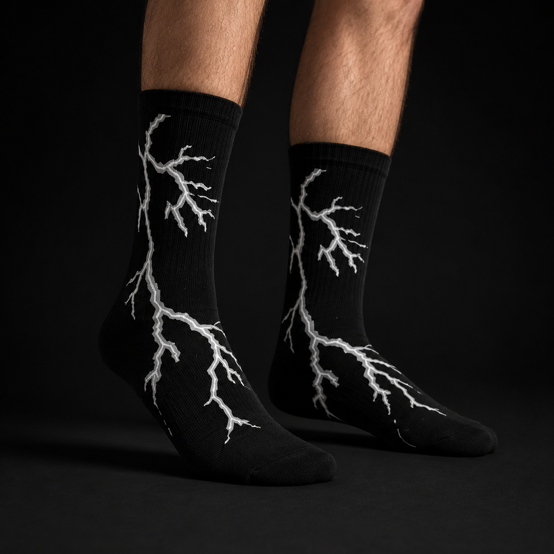 Lightning Socks Edition - WHITE