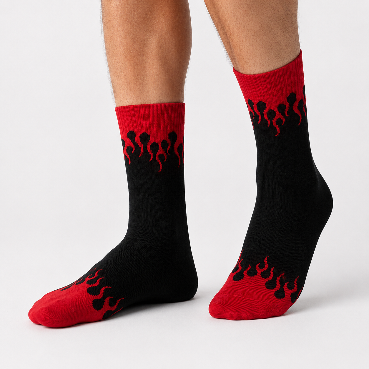 Flame Edition Socks - BLACK