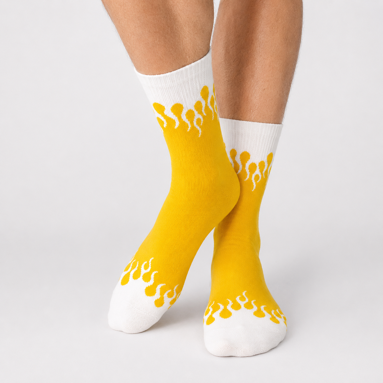 Flame Edition Socks - YELLOW