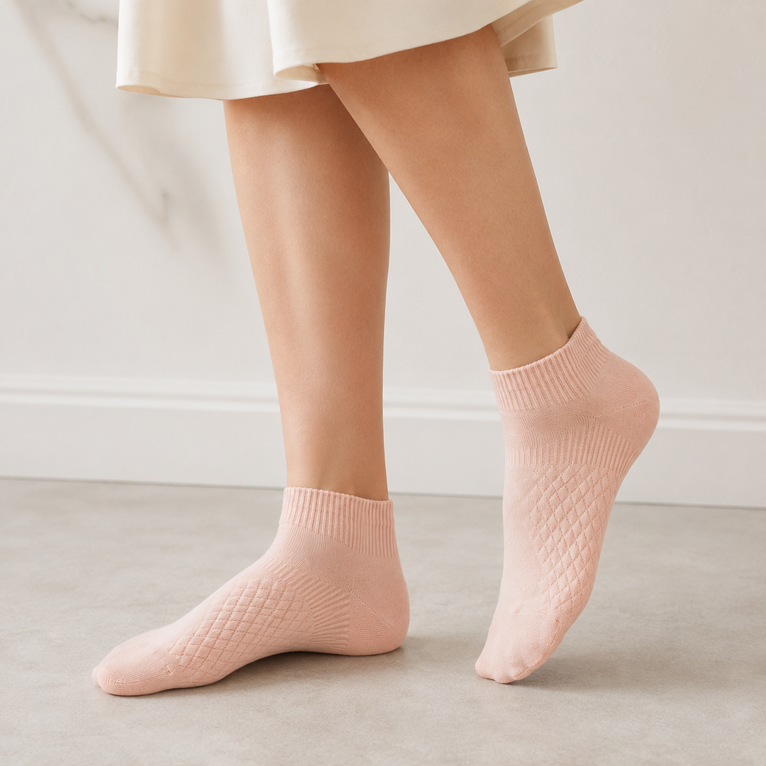 SoftStep Pastel Ankle Socks Edition