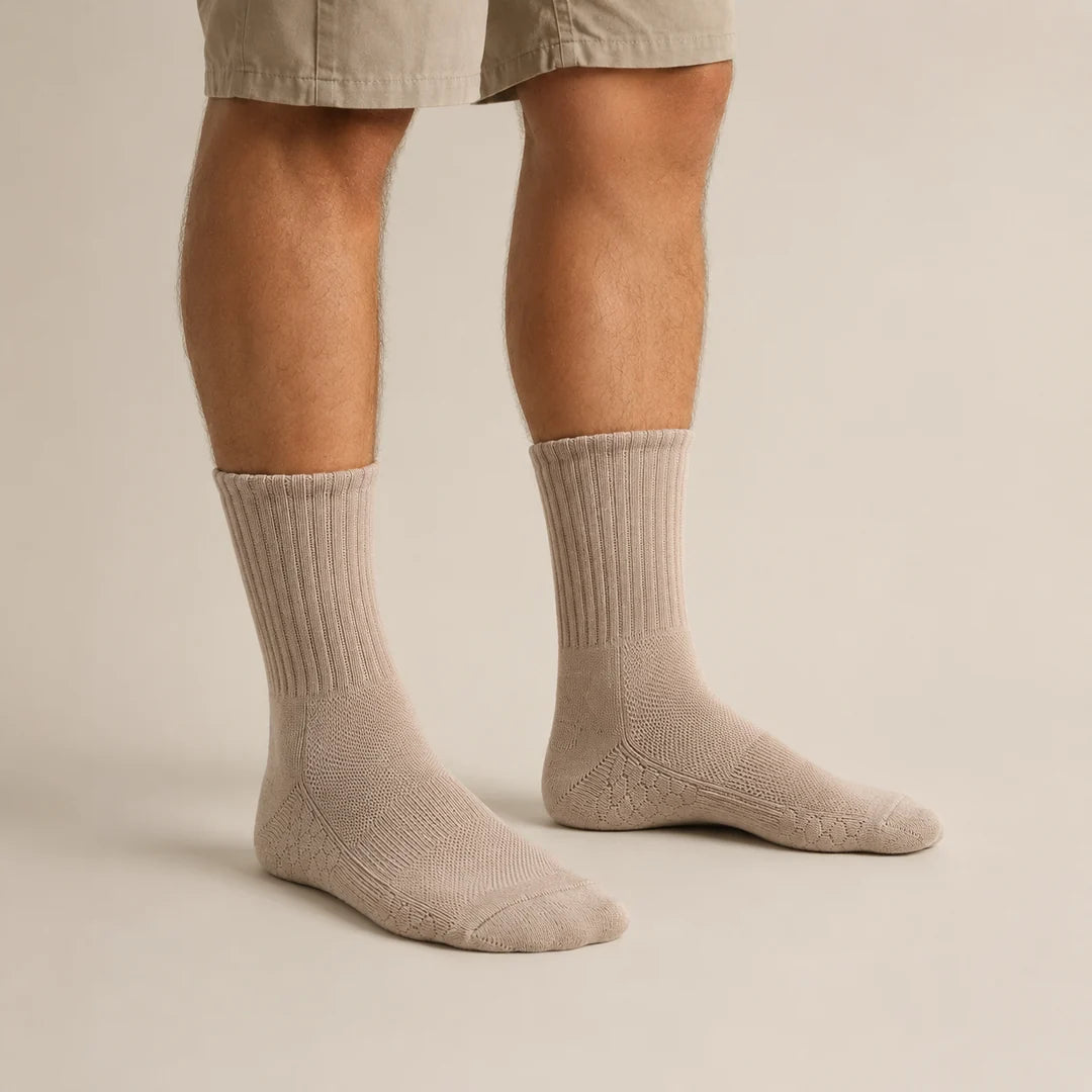 Core Comfort Ankle Socks Edition - BEIGE