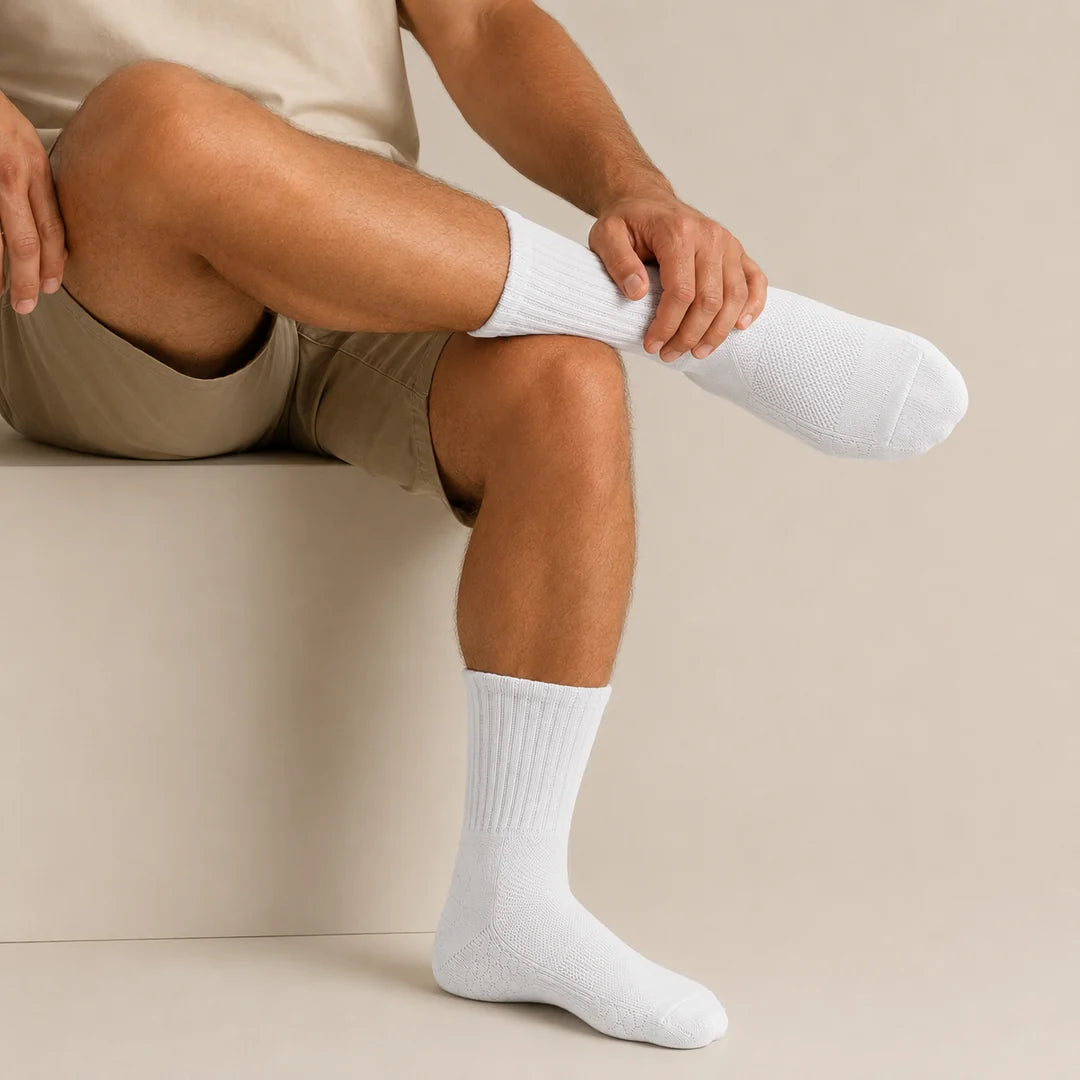 Core Comfort Ankle Socks Edition - WHITE