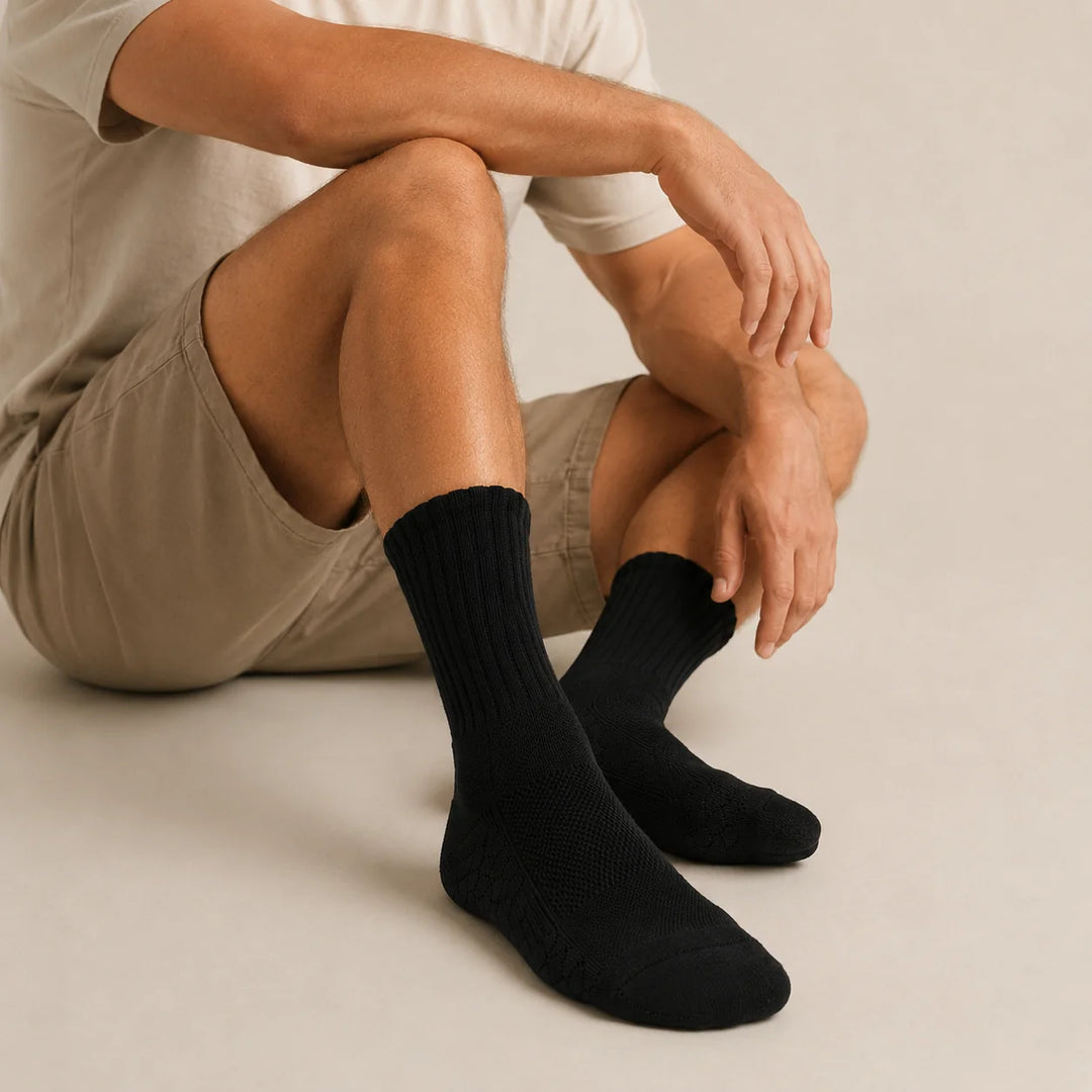 Core Comfort Ankle Socks Edition - BLACK