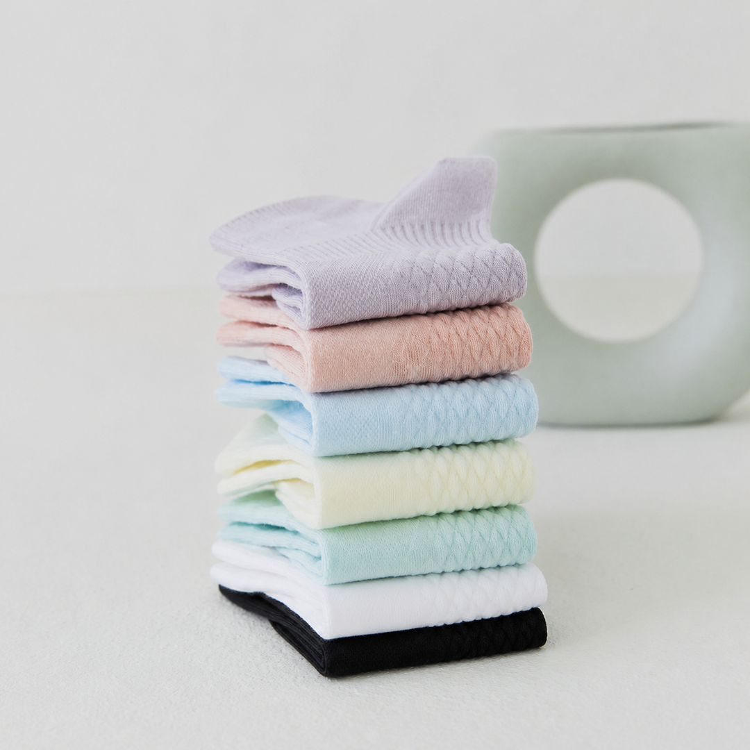 SoftStep Pastel Ankle Socks Edition