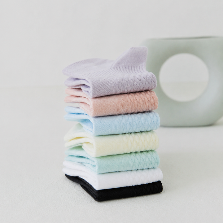 SoftStep Pastel Ankle Socks Edition