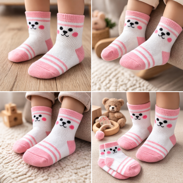 Happy Critters Edition Kids Socks
