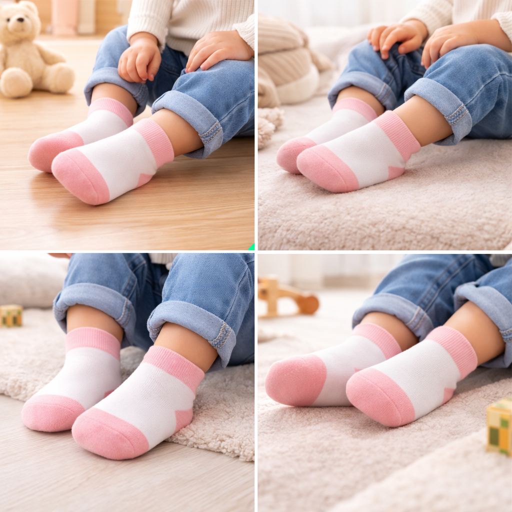 Pink Petals Edition Kids Socks