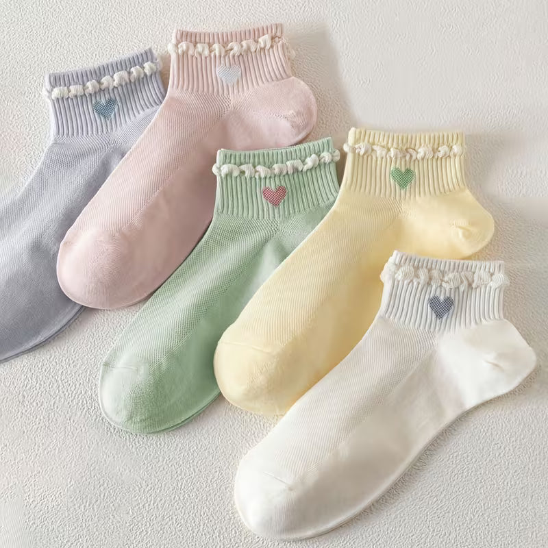 Cute Heart Edition Women Socks
