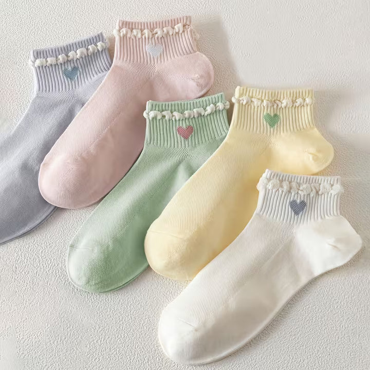 Cute Heart Edition Women Socks