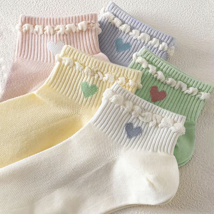 Cute Heart Edition Women Socks